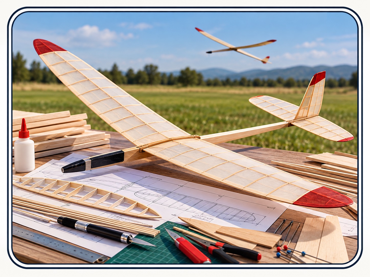Model Uçak (Flamingo F1H) Yapımı