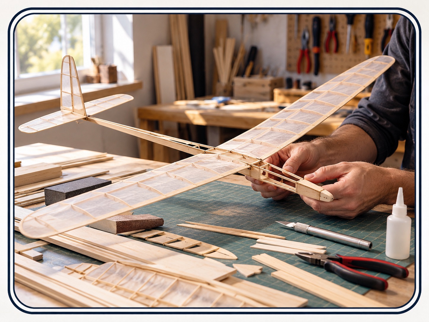 Model Uçak (Leylek F1A) Yapımı