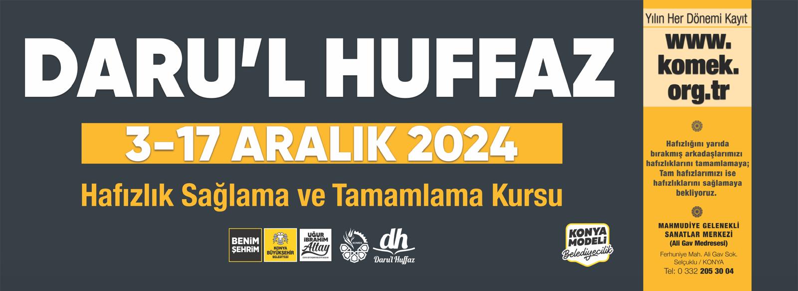 DARU’L HUFFAZ’DA YENİ DÖNEM KAYITLARI BAŞLADI